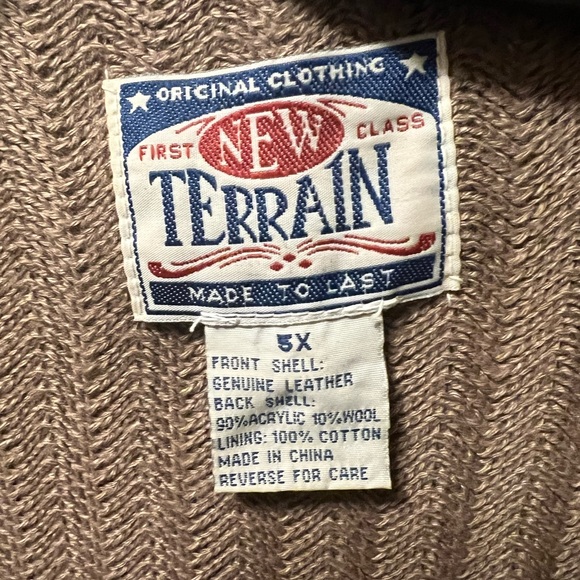 Suede vest size 5xl - Picture 2 of 4